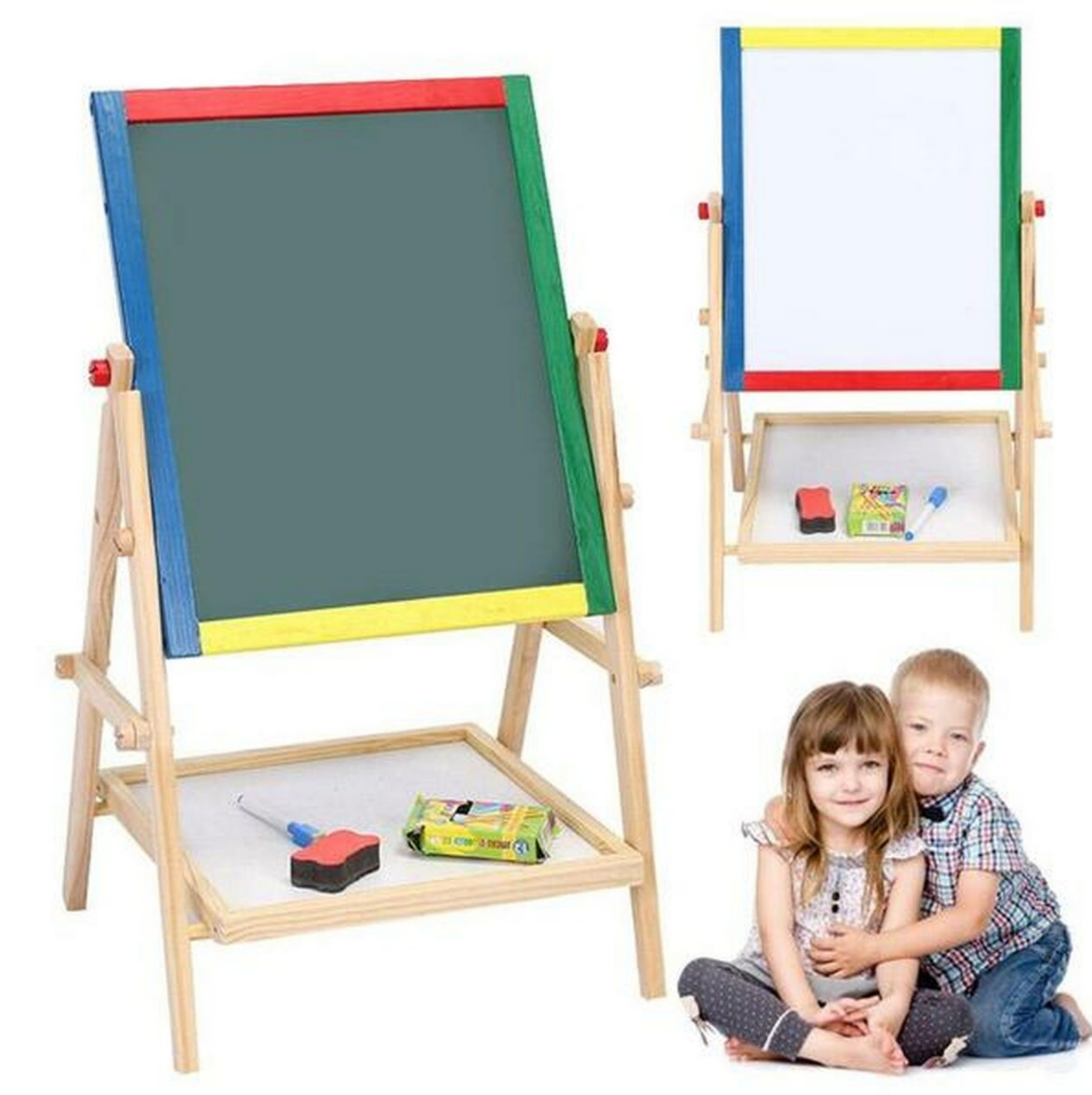 2in1 Kids Folding Drawing Board