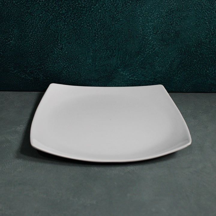 Rounded Square Melamine Plates (Medium)(19cm)(6 pcs)