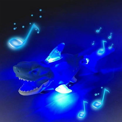 Electric Sharks Toy With Colorful Lights And Music - DMC Wholesale