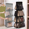 Dust‑Proof Handbag Organiser Hanger (8 Grid)