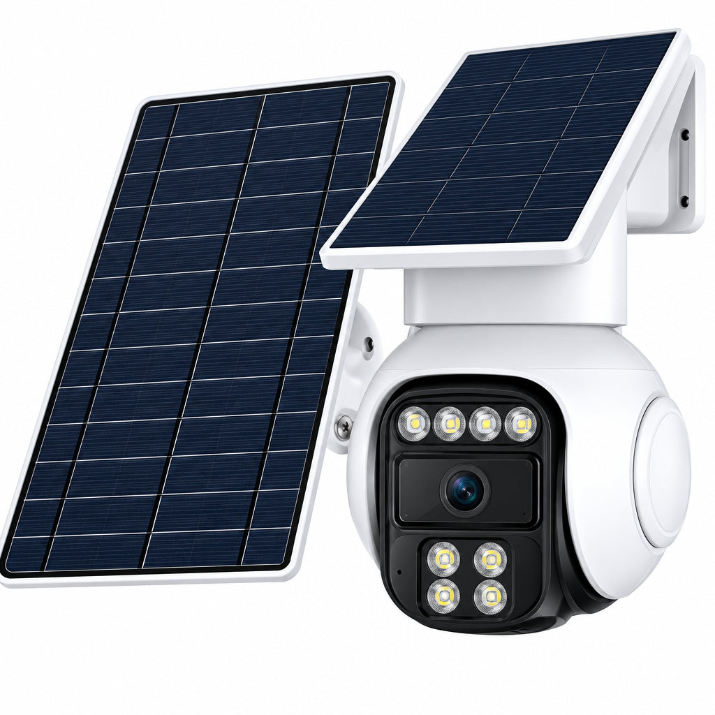Solar-Powered Wireless Outdoor Security Camera