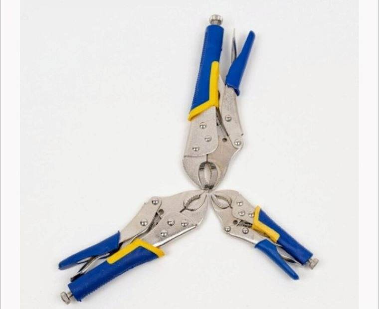 Vise Grip Pliers with Harden Teeth (3 pcs)