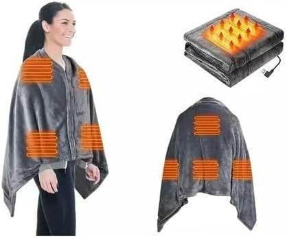 Heated Ultra Plush Huggle Blanket - DMC Wholesale