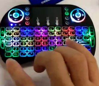 Mini Wireless Keyboard (Multicolour Fusion) - DMC Wholesale