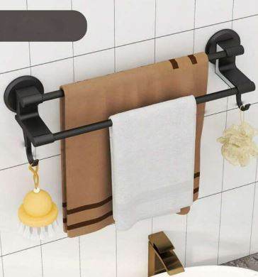 Multifunctional Double Pole Towel Bar