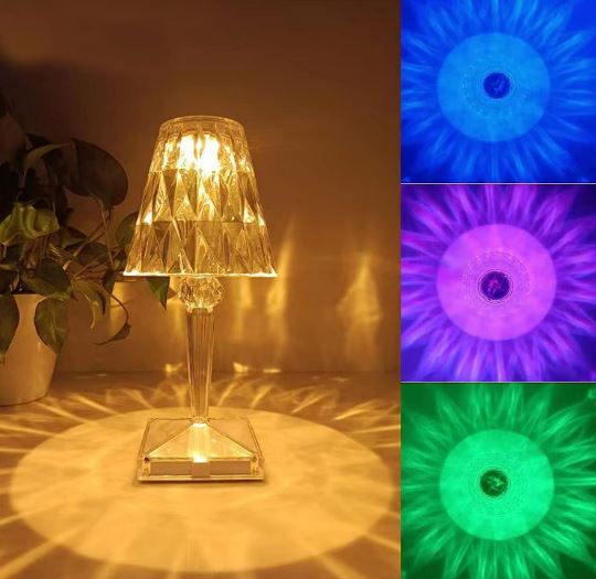 Color Changing Acrylic Table Lamp