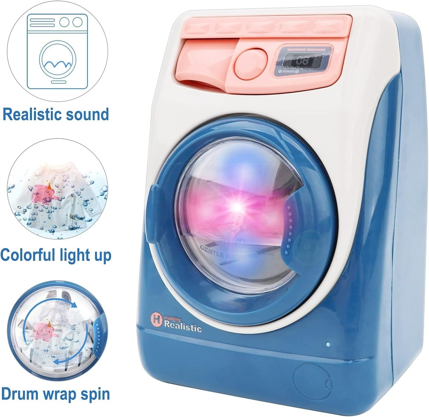 Simulation Mini Washing Machine Appliance Toy