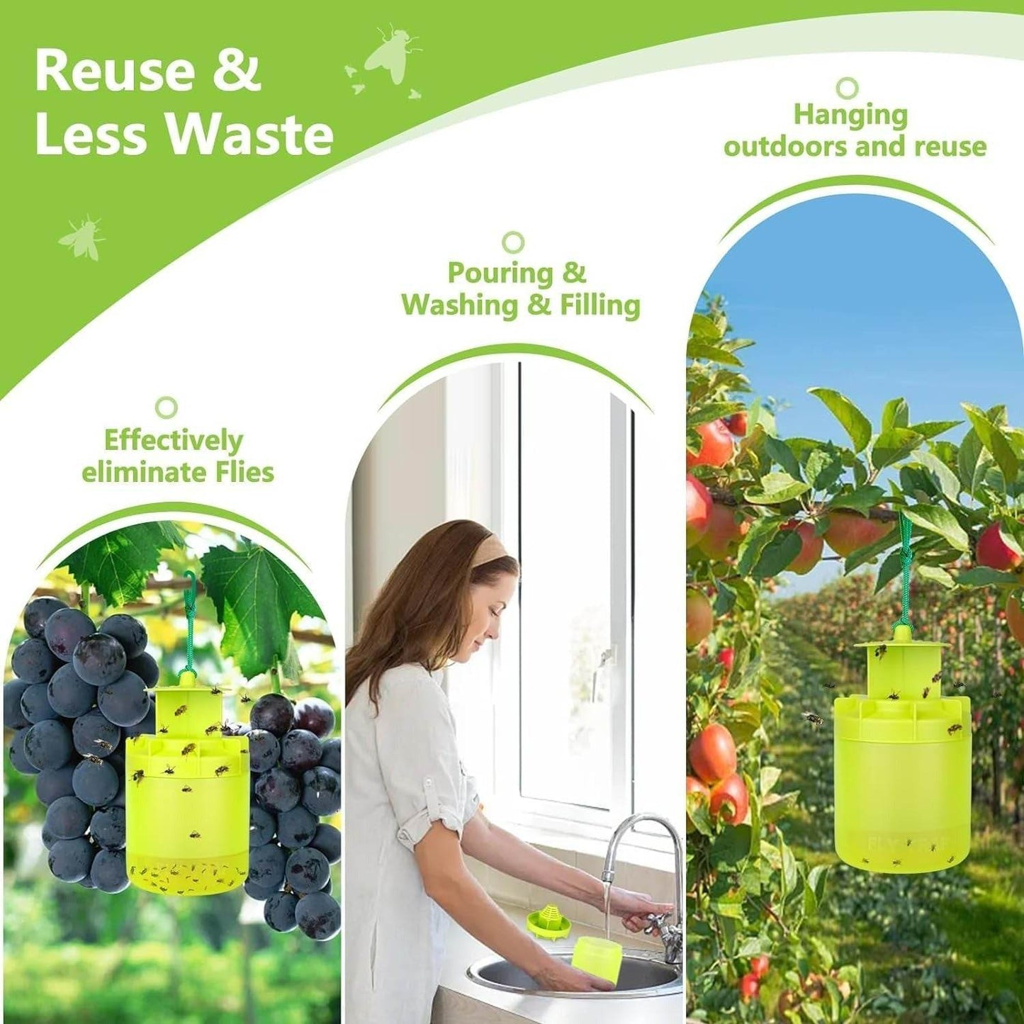 Outdoor Hanging Fly Trap