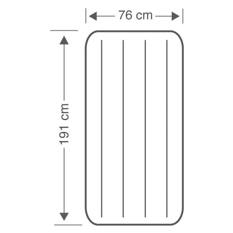 Single Camping Travel Airbed (Three-quarter Bed)