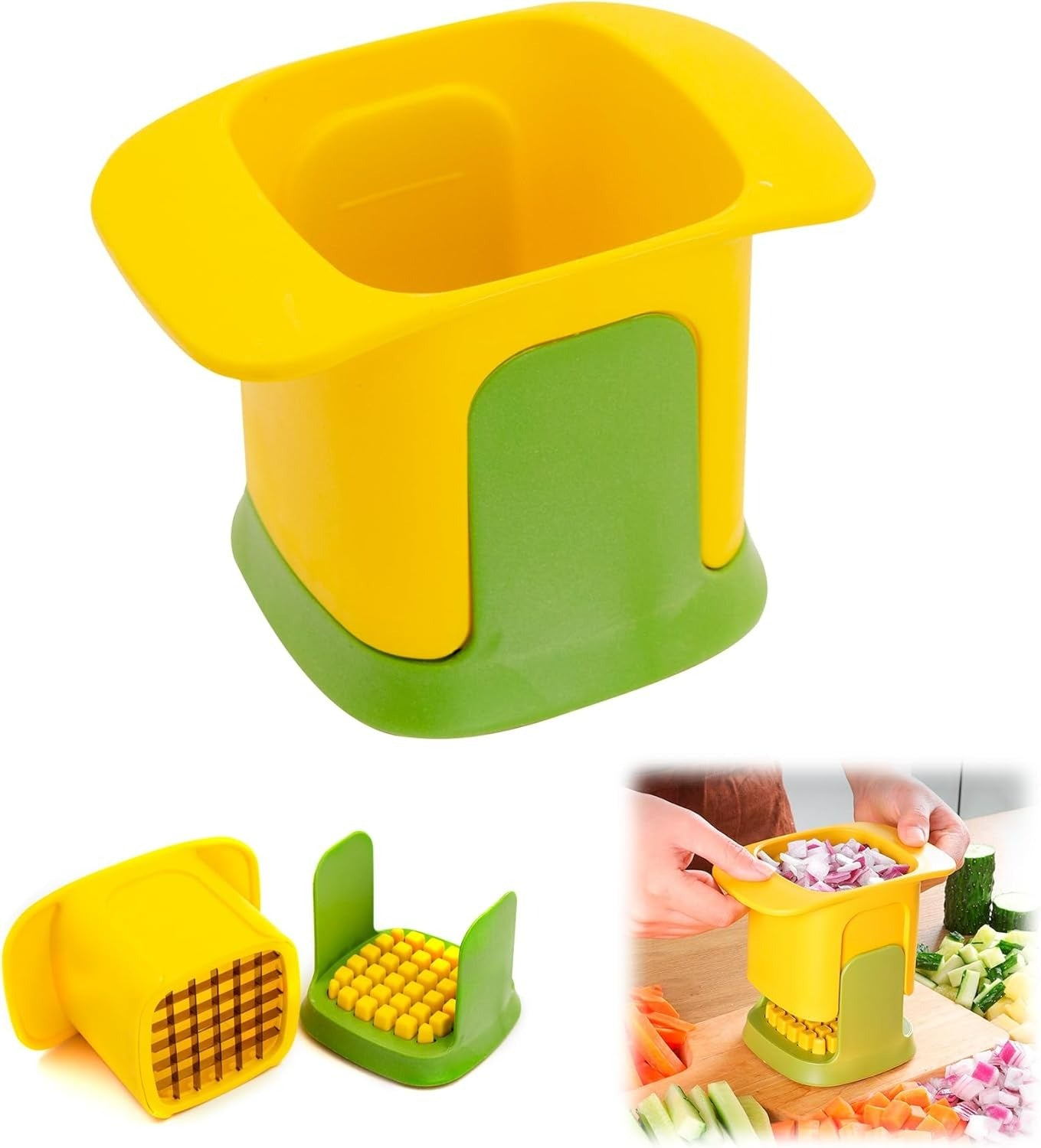 2in1 Quick Vegetable Chopper And Cutter