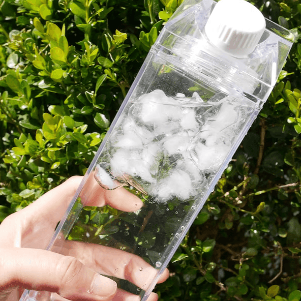 Acrylic Milk Carton Bottle ((1L)
