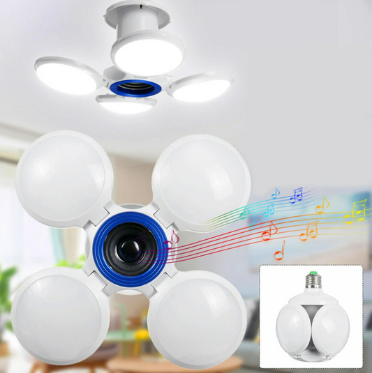 2in1 Bluetooth Speaker Light Bulb (30W)
