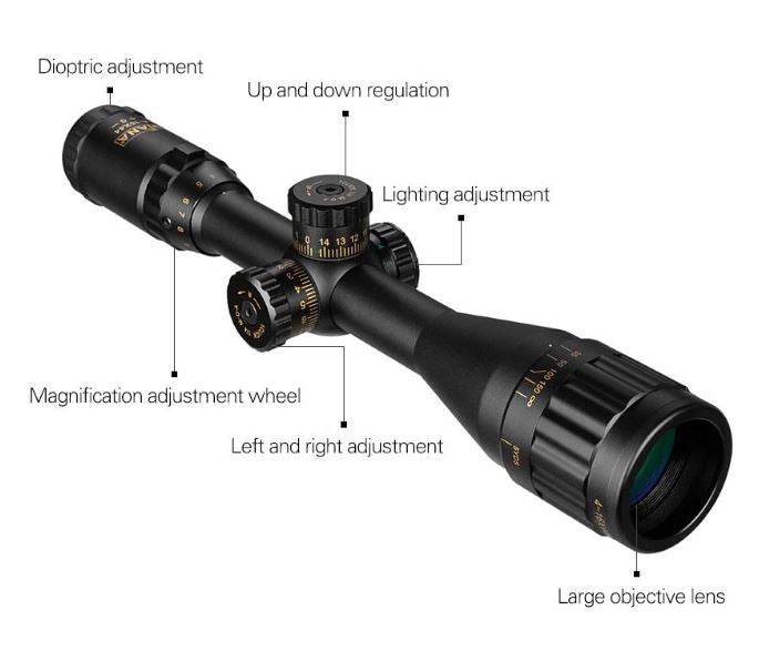 Tactical Light Up Hunting Rifle Scope