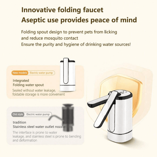 Foldable Pure Water Barrel Water Dispenser - DMC Wholesale