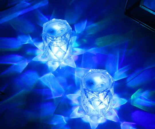 Mini LED Luminous Crystal Lamp (Each)
