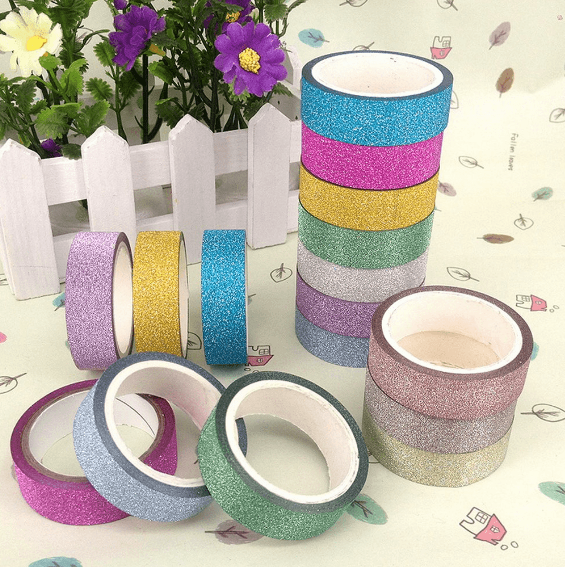 Glitter Tape (10 pcs)