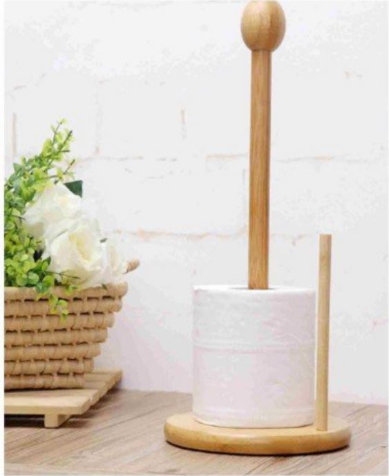 Wooden Tissue Roll Holder