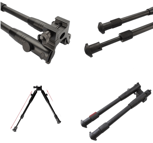 Tactical Rifle Bipod (Rifle Not Included)