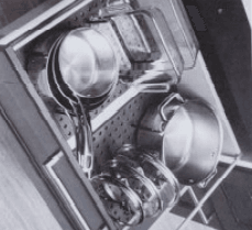 Kitchen Cupboard Adjustable Drawer Organiser Tray