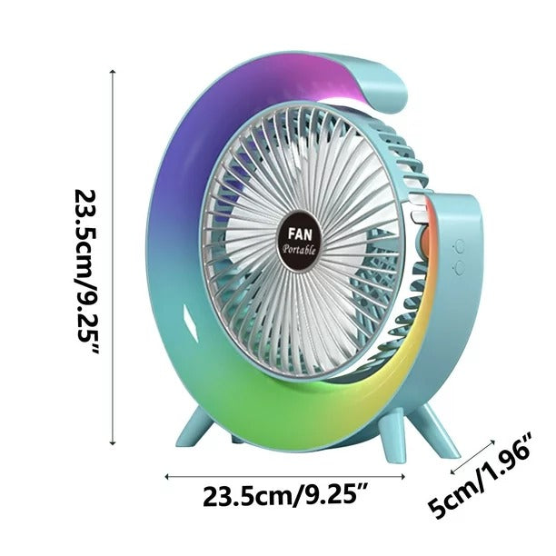 Colourful Desktop USB Mini Fan