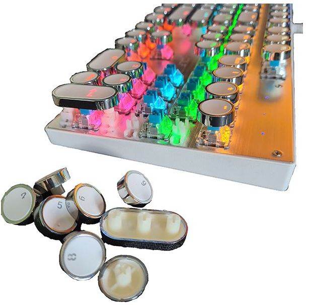 Steel Pro Mechanical Gaming and Office Keyboard