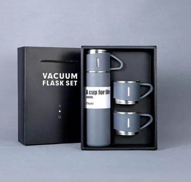 Vacuum Flask set (Pink)