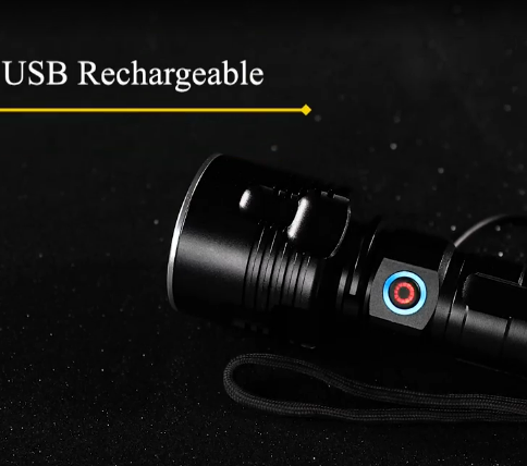 Ultra Bright High Lumens LED Flashlight (16.5cm)