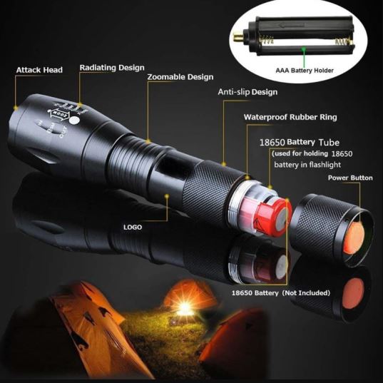 Tactical Flashlight (Each)