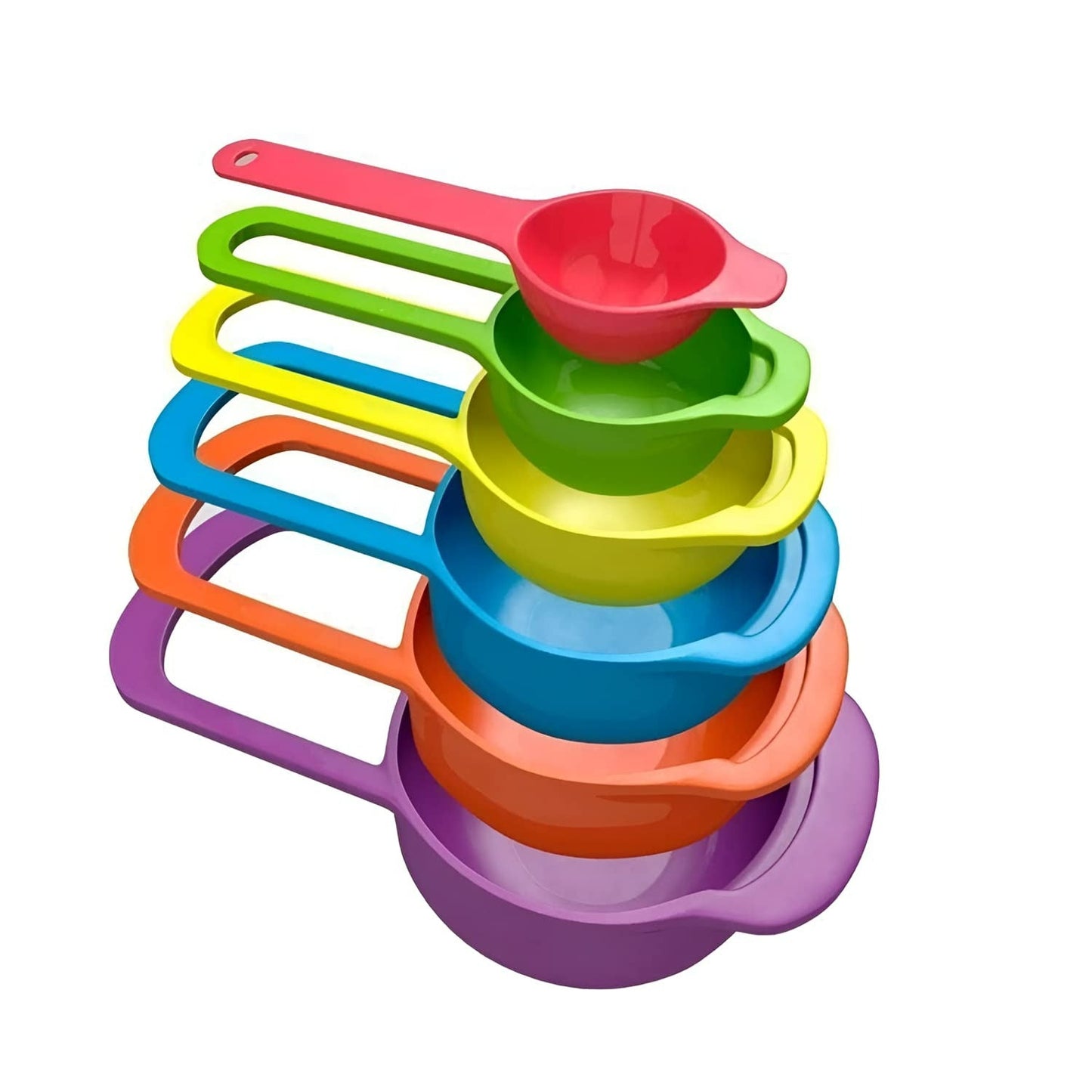 Colourful Measuring Cups and Spoons