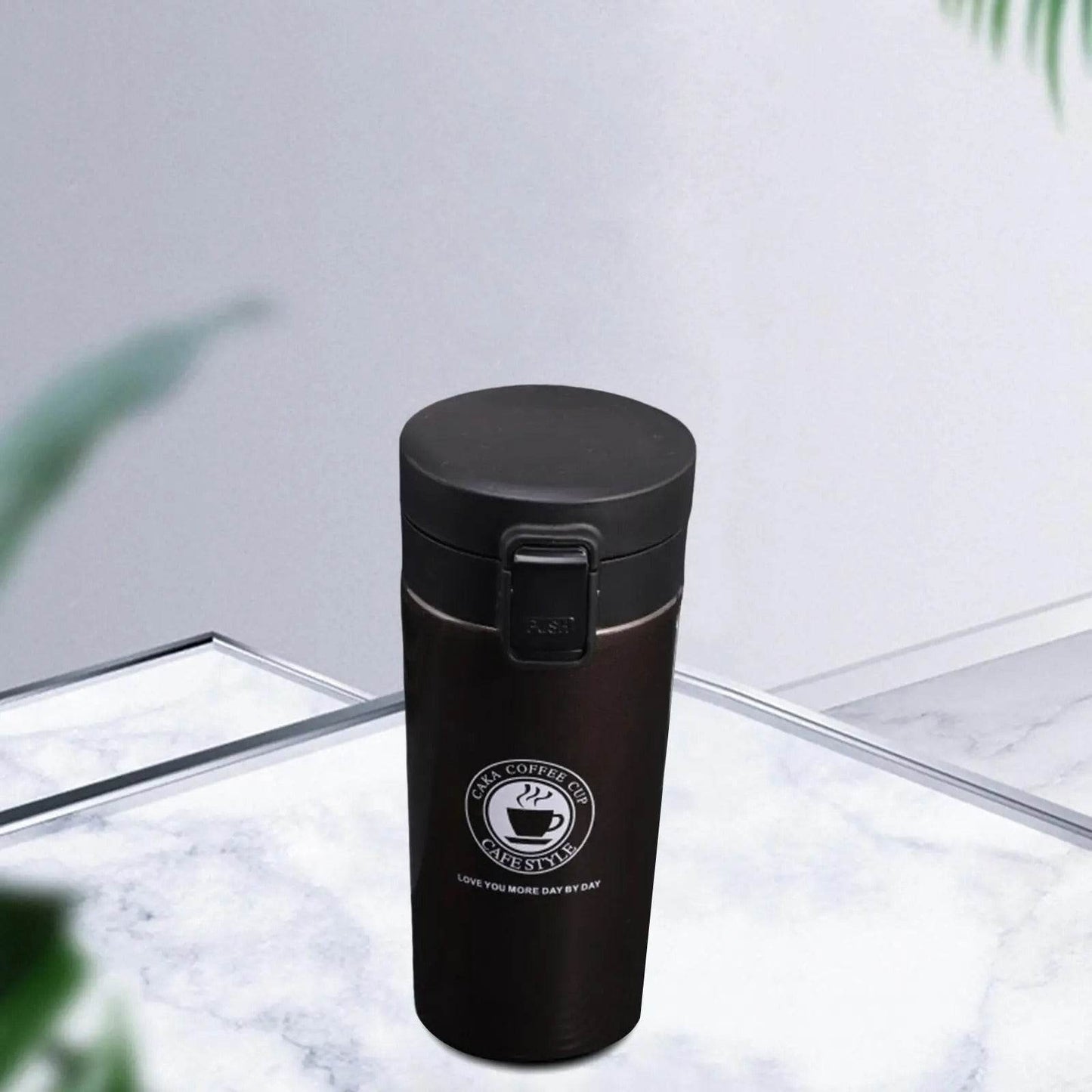 Double Wall Vacuum Insulated Travel Coffee Cup (380ml)