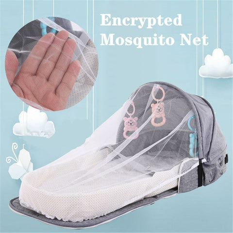 Portable Folding Baby Bed Nest - Alt View