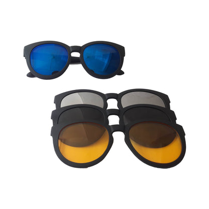 5in1 Antiglare Magic Vision Sun Glasses - DMC Wholesale