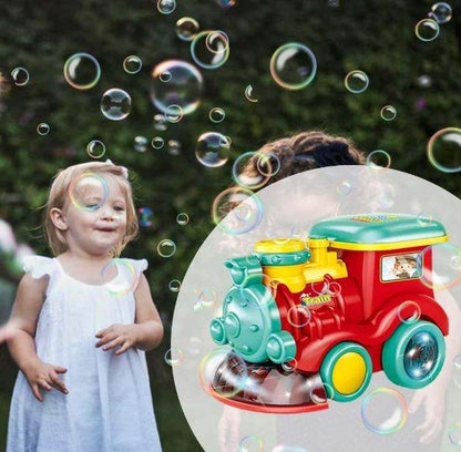 Musical Bubble Blowing Steam Locomotive Toy - DMC Wholesale