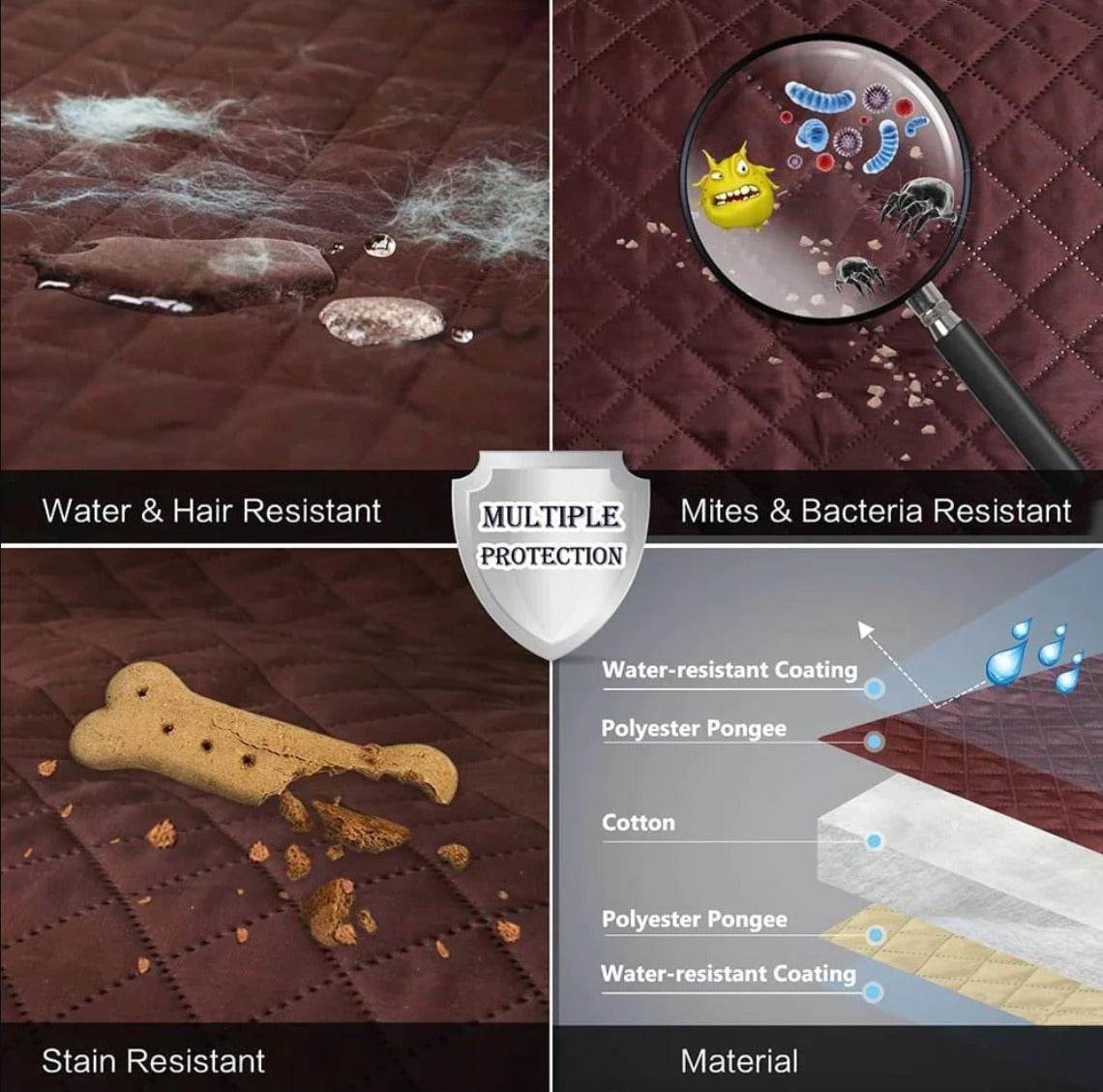 Protective Couch Cover (2 Seater)