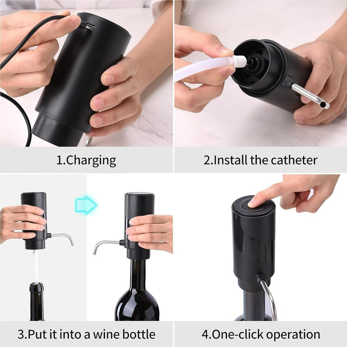 Automatic Wine Bottle Dispenser Decanter