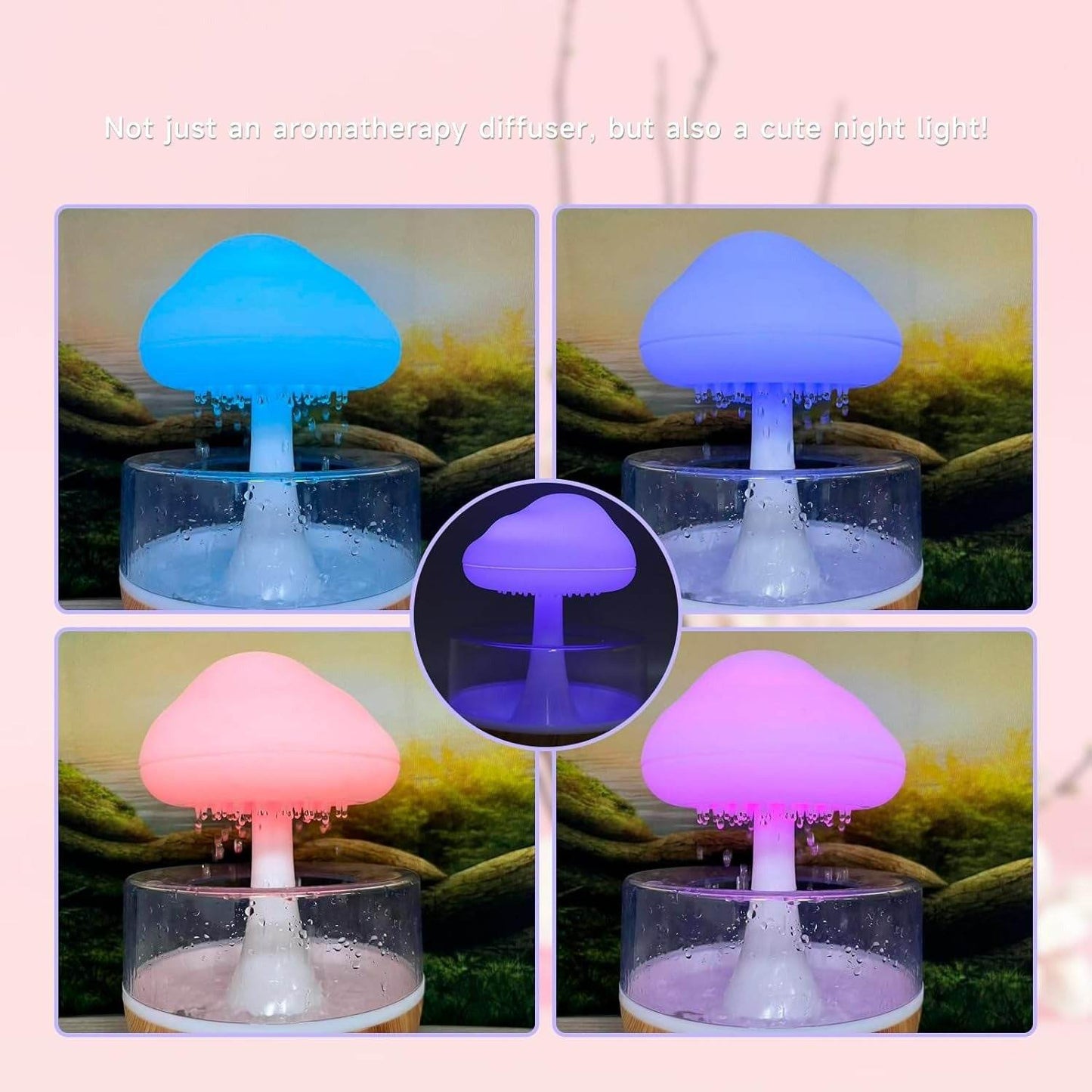 Water Dripping Rain Cloud Humidifier
