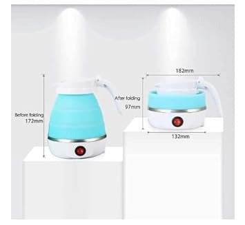 Silicone electric foldable kettle