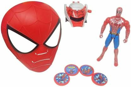 Action Figures with Mask - Spiderman