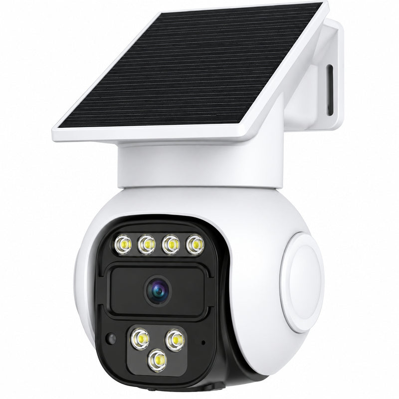 Solar-Powered Wireless Outdoor Security Camera