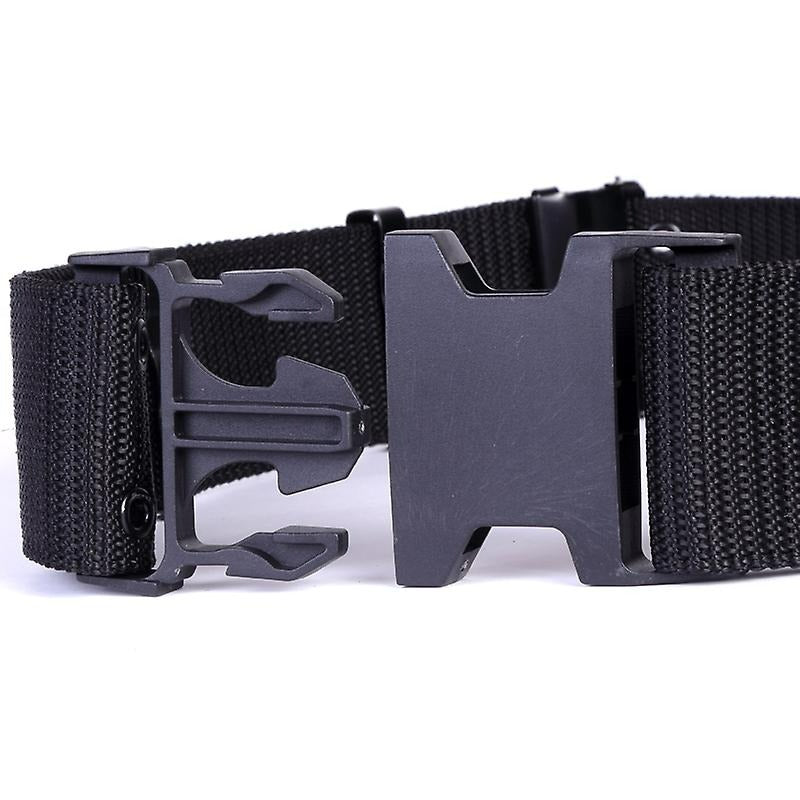 Wide Tactical Belt (Black)