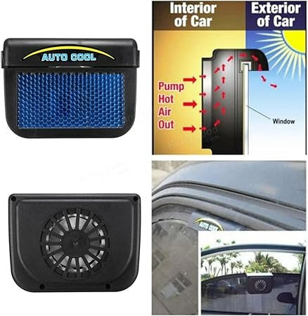 Solar Powered Car Air Ventilation System