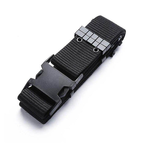 Wide Tactical Belt (Black) - Alt View