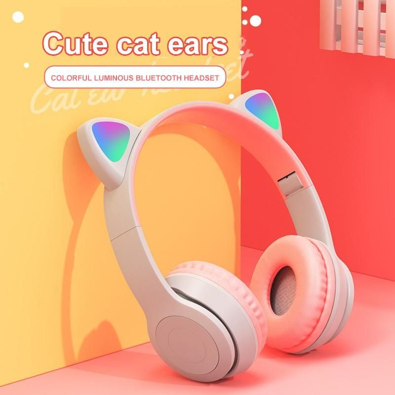 Cat Ear Wireless Rechargeable Headphones