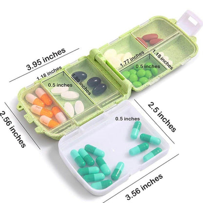 Foldable Pill Case Organiser - DMC Wholesale