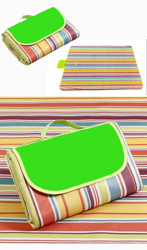 Colourful Folding Picnic Blanket