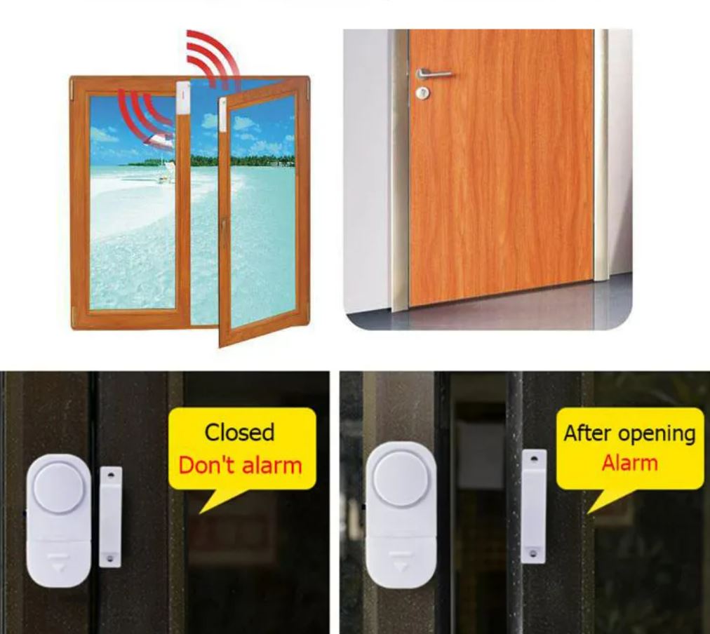 Door or Window Alarm System