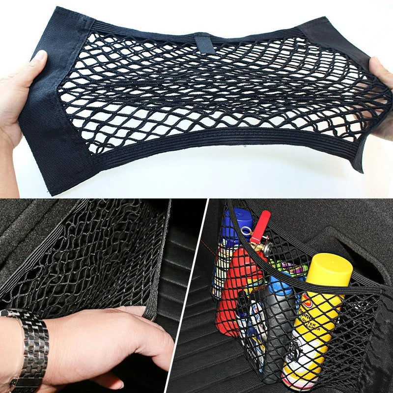 Rear Trunk Storage Elastic Net