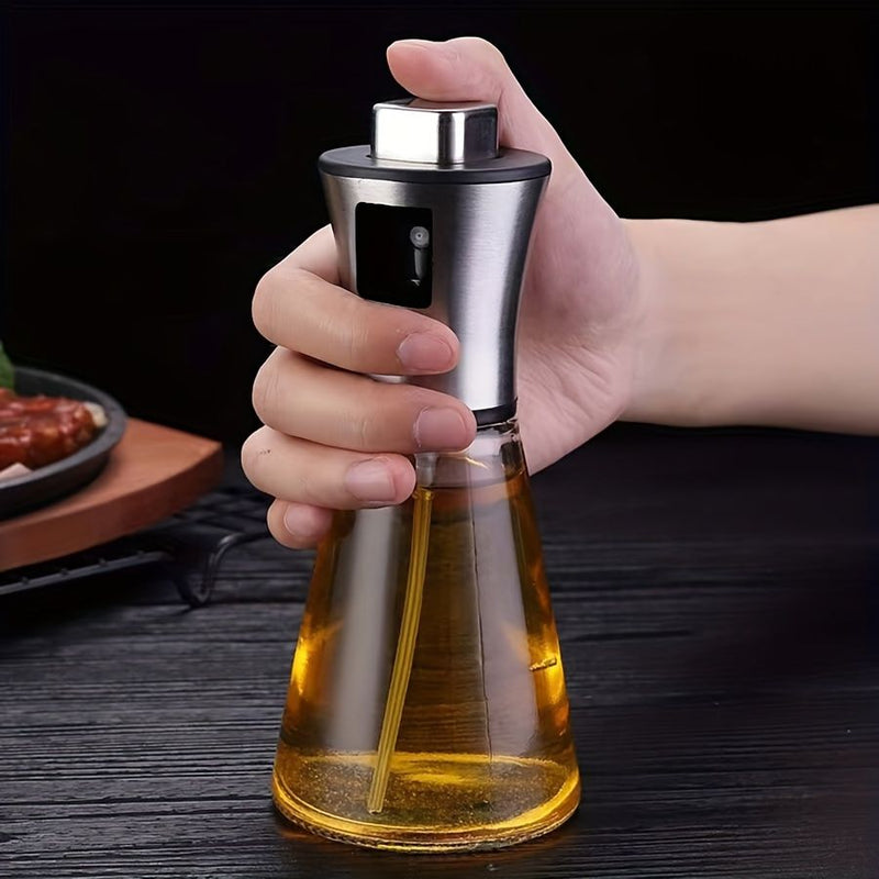 Premium Glass Oil Spray Bottle (180ml)