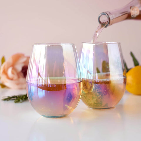 Elegant Stemless Glass (6 pcs)(580ml)