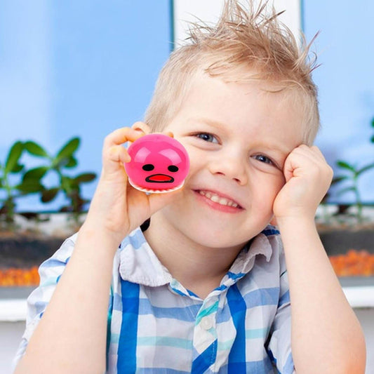 Egg Yolk Pressure Ball Squeeze Toy (Each)